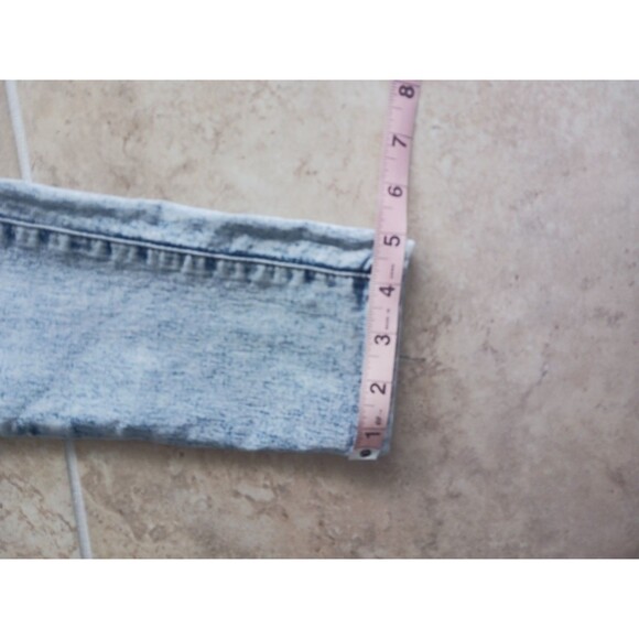 YMI Wannabettabutt Womens Skinny Jeans Size 7 Acid Wash Denim Stretch Y2K Low - Picture 10 of 16